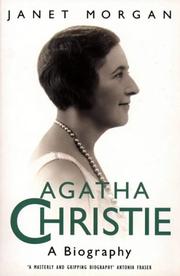 Cover of Agatha Christie by Janet Morgan
