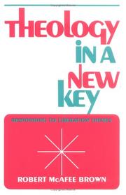 Front cover of Theology in a new key by Robert McAfee Brown