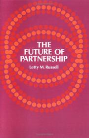 Cover of The future of partnership by Letty M. Russell