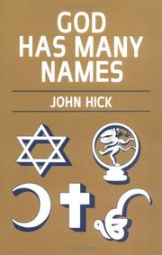 Front cover of God has many names by John Harwood Hick