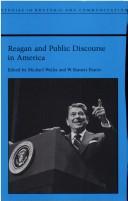 Cover of Reagan and public discourse in America by W. Barnett Pearce