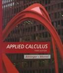 Cover of Applied calculus by Marvin L. Bittinger