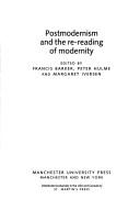 Cover of Postmodernism and the re-reading of modernity by Francis Barker