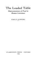 Front cover of The loaded table by Emily Gowers