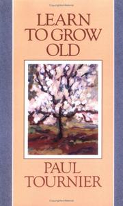 Cover of Apprendre à vieillir by Paul Tournier