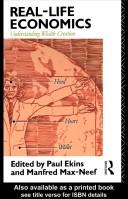 Front cover of Real-life economics by Paul Ekins