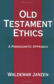 Cover of Old Testament ethics by Waldemar Janzen