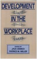 Cover of Development in the workplace by Jack Demick