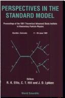 Front cover of Perspectives in the standard model by Theoretical Advanced Study Institute in Elementary Particle Physics. Proceedings