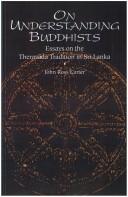 Cover of On understanding Buddhists by John Ross Carter