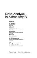 Cover of Data analysis in astronomy IV by V. Di Gesù