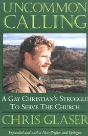 Cover of Uncommon Calling by Chris Glaser