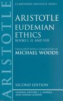 Cover of Eudemian Ethics by Aristotle