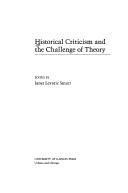 Cover of Historical criticism and the challenge of theory by Janet Levarie Smarr