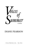Front cover of Voices of summer by Diane Pearson