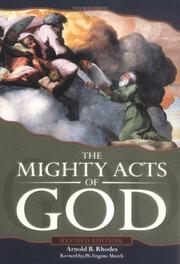 Front cover of The mighty acts of God by Arnold B. Rhodes