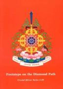 Cover of Footsteps on the diamond path by Dharma Publishing