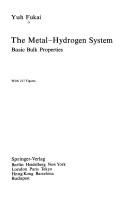 Cover of The metal-hydrogen system by Yuh Fukai