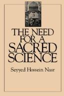 Front cover of The need for a sacred science by Seyyed Hossein Nasr