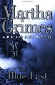 Cover of The Blue Last by Martha Grimes
