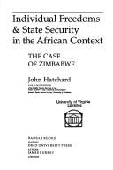 Front cover of Individual freedoms & state security in the African context by John Hatchard