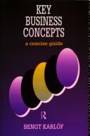 Cover of Key business concepts by Bengt Karlöf