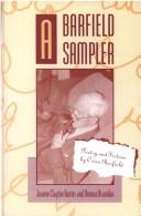 Cover of A Barfield sampler by Owen Barfield