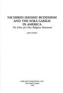 Cover of Nichiren Shoshu Buddhism and the Soka Gakkai in America by Jane D. Hurst