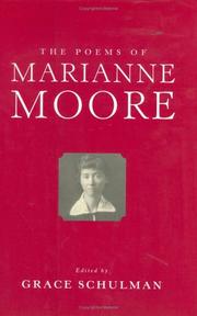 Front cover of The poems of Marianne Moore by Marianne Moore