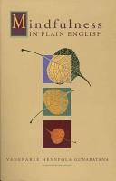 Cover of Mindfulness in plain English by Henepola Gunaratana
