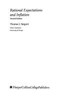 Cover of Rational expectations and inflation by Thomas J. Sargent