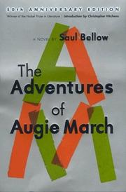 Front cover of The adventures of Augie March by Saul Bellow