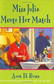 Front cover of Miss Julia Meets Her Match by Ann B. Ross