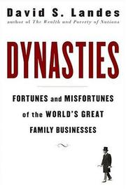 Cover of Dynasties by David Landes