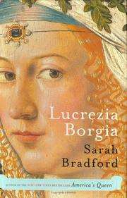 Front cover of Lucrezia Borgia by Sarah Bradford