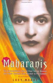 Cover of Maharanis by Lucy Moore