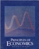 Front cover of Principles of economics by Peter N. Hess