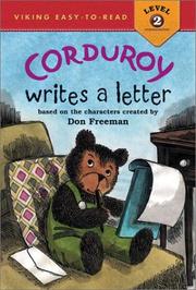 Front cover of Corduroy writes a letter by Alison Inches