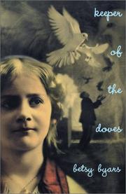 Front cover of Keeper of the Doves by Betsy Cromer Byars