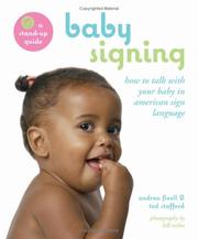 Front cover of Baby signing by Andrea Fixell