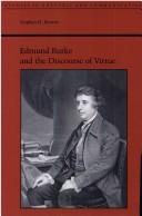 Cover of Edmund Burke and the discourse of virtue by Stephen H. Browne