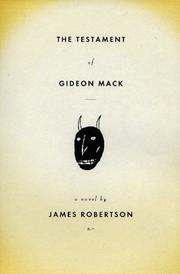 Front cover of The Testament of Gideon Mack by James Robertson