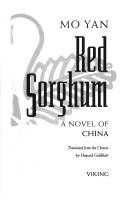 Cover of Red Sorghum by Mo Yan