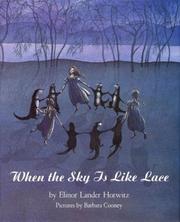 Front cover of When the sky is like lace by Elinor Lander Horwitz