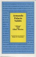 Front cover of Alone, and other stories by Armando Palacio Valdés