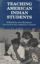 Cover of Teaching American Indian students by Jon Allan Reyhner