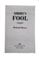 Cover of Nobody's Fool by Richard Russo