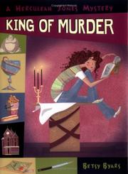 Front cover of King  of murder by Betsy Cromer Byars