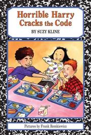 Cover of Horrible Harry Cracks the Code by Suzy Kline