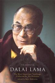 Front cover of The Essential Dalai Lama by Bstan-'Dzin-Rgy
